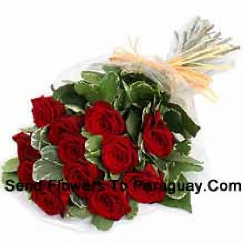 Handpicked 12 Red Roses