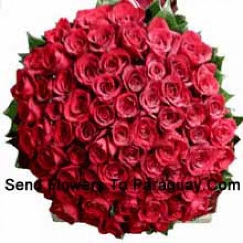 100 Elegant Red Roses